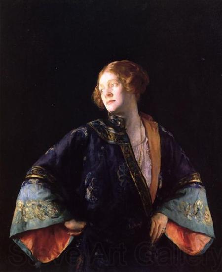 Joseph Decamp The Blue Mandarin Coat Germany oil painting art